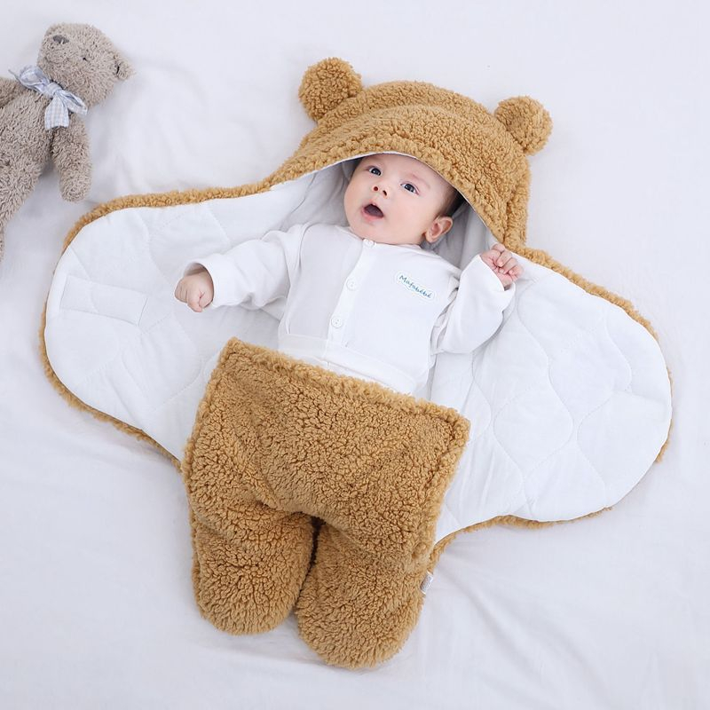 Cute Baby Blanket Brown ( Made In China )